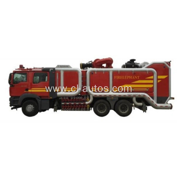 super heavy duty foam fire truck firelephant